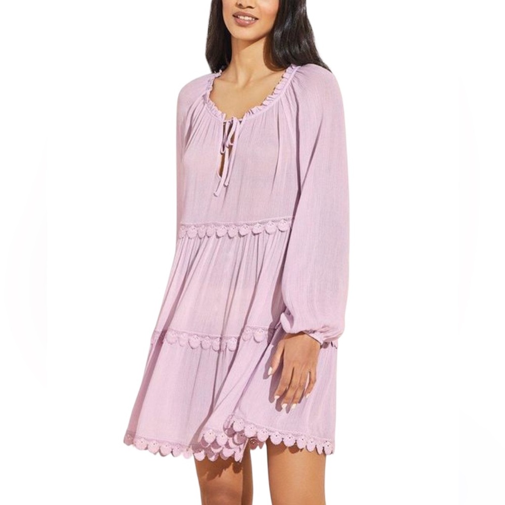 NWT Eberjey Pink Summer of Love Sophia Dress Medium